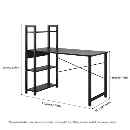 Steel Frame Workstation Desk